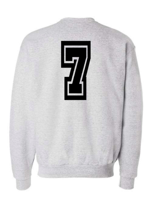 Add player’s number to back